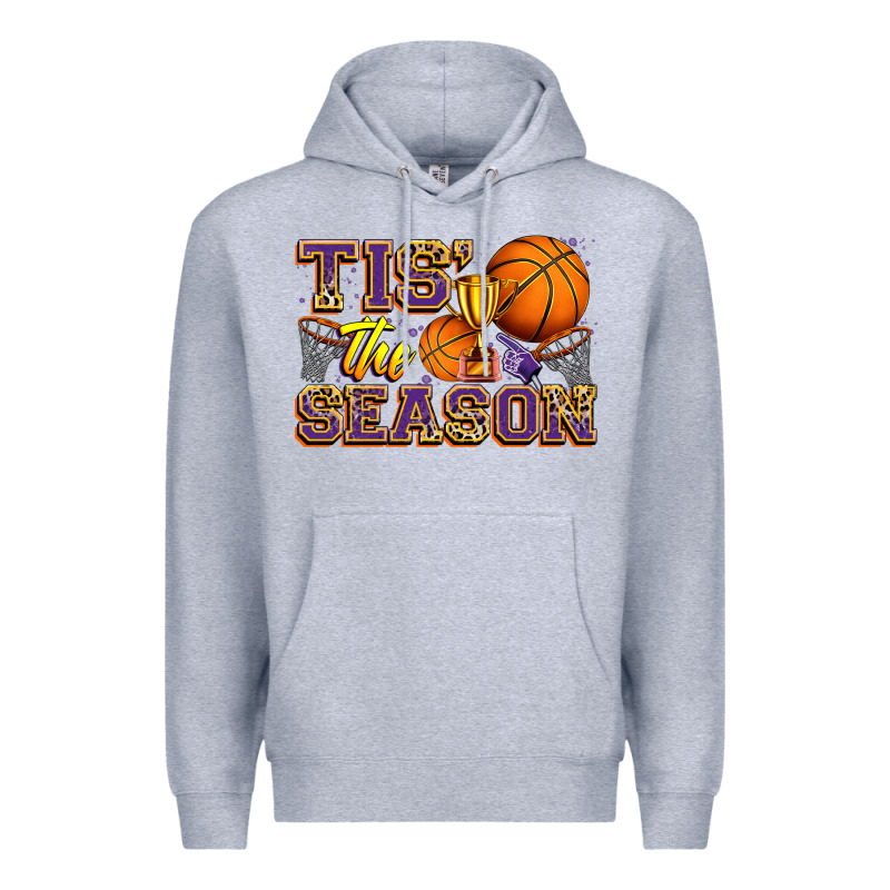 Tis' The Season Basketball Premium Hoodie by Zillion Design Studio | Teevron