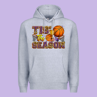 Tis' The Season Basketball Premium Hoodie Designed By Zillion Design Studio