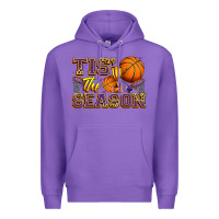 Purple tis' the season basketball Premium Hoodie - Zillion Design Studio