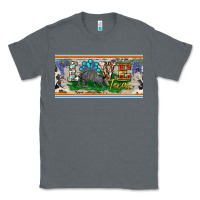 Charcoal Heather love texas armadillo license plate Classic Tee - BarkalooDesign