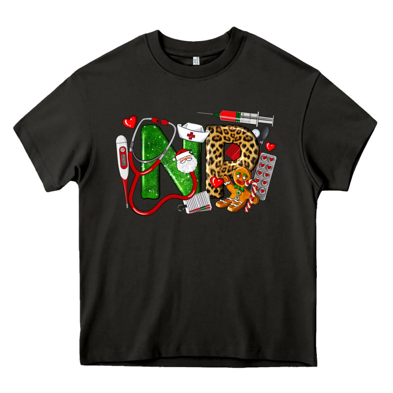 Christmas Nr Nurse Practitioner Nurse Heavy Core Tee by LillyAllenDesigns | Teevron