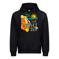 Black sunshine and sweet tea Urban Hoodie - texasbilliewilder