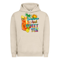 Pigment French Oak sunshine and sweet tea Urban Hoodie - texasbilliewilder