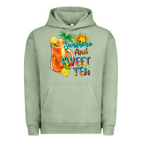 Pigment Oil Green sunshine and sweet tea Urban Hoodie - texasbilliewilder