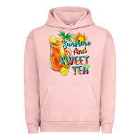 Pigment Salmon sunshine and sweet tea Urban Hoodie - texasbilliewilder