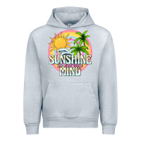 Heather Grey sunshine is on my mind Urban Hoodie - texasbilliewilder
