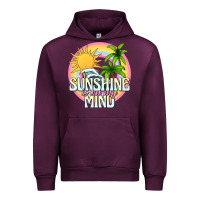 Mauve Wine sunshine is on my mind Urban Hoodie - texasbilliewilder
