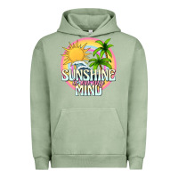 Pigment Oil Green sunshine is on my mind Urban Hoodie - texasbilliewilder