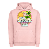Pigment Salmon sunshine is on my mind Urban Hoodie - texasbilliewilder