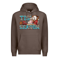 Coffee tis' the season baseball Premium Hoodie - Zillion Design Studio