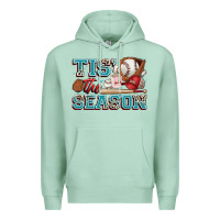 Seafoam tis' the season baseball Premium Hoodie - Zillion Design Studio