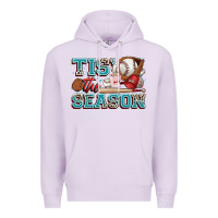 Lilac tis' the season baseball Premium Hoodie - Zillion Design Studio