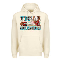 Sandshell tis' the season baseball Premium Hoodie - Zillion Design Studio