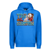 True Royal tis' the season baseball Premium Hoodie - Zillion Design Studio