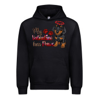 Black my valentine has paws Urban Hoodie - RanaPortraitStore