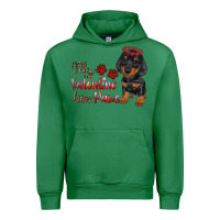 Emerald my valentine has paws Urban Hoodie - RanaPortraitStore