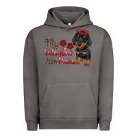 Pigment Tornado my valentine has paws Urban Hoodie - RanaPortraitStore