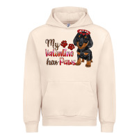 Sandshell my valentine has paws Urban Hoodie - RanaPortraitStore