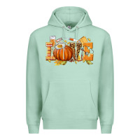 Seafoam love nurse fall Premium Hoodie - texasbilliewilder