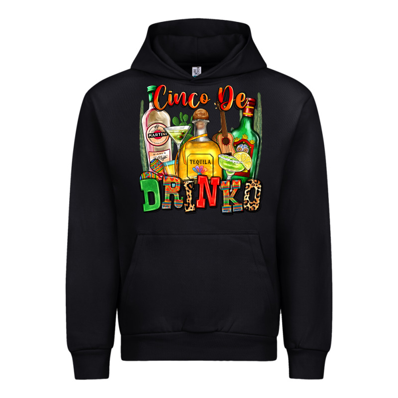 Cinco De Drinko Urban Hoodie by Zillion Design Studio | Teevron
