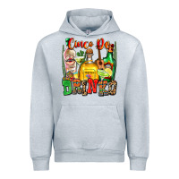Heather Grey cinco de drinko Urban Hoodie - Zillion Design Studio