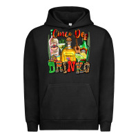 Pigment Black cinco de drinko Urban Hoodie - Zillion Design Studio