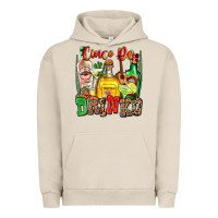 Pigment French Oak cinco de drinko Urban Hoodie - Zillion Design Studio