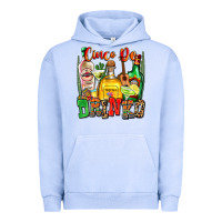Pigment Grape Ice cinco de drinko Urban Hoodie - Zillion Design Studio