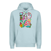 Blue Mist love summer nurse Premium Hoodie - texasbilliewilder