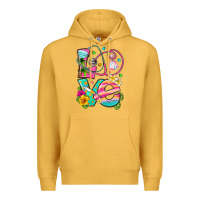Mustard love summer nurse Premium Hoodie - texasbilliewilder