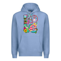 Colony Blue love summer nurse Premium Hoodie - texasbilliewilder