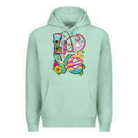 Seafoam love summer nurse Premium Hoodie - texasbilliewilder