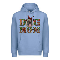 Colony Blue christmas pug mom Premium Hoodie - RanaPortraitStore