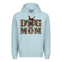 Blue Mist christmas pug mom Premium Hoodie - RanaPortraitStore