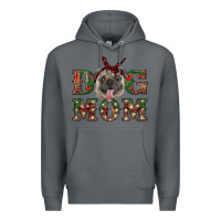 Rock christmas pug mom Premium Hoodie - RanaPortraitStore