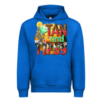 Cobalt tan and tipsy Urban Hoodie - texasbilliewilder
