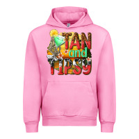 Fuchsia Pink tan and tipsy Urban Hoodie - texasbilliewilder