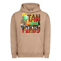 Pigment Burro tan and tipsy Urban Hoodie - texasbilliewilder