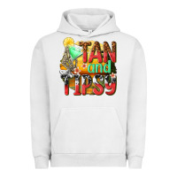 Pigment Lunar Rock tan and tipsy Urban Hoodie - texasbilliewilder