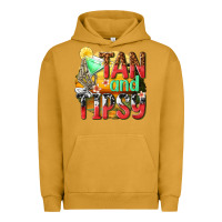Pigment Peanut Butter tan and tipsy Urban Hoodie - texasbilliewilder