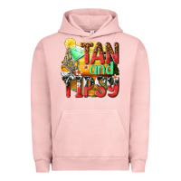 Pigment Salmon tan and tipsy Urban Hoodie - texasbilliewilder