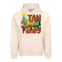 Sandshell tan and tipsy Urban Hoodie - texasbilliewilder