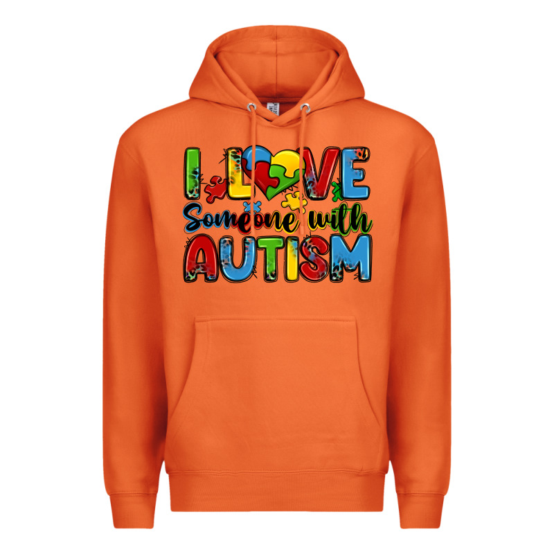 I Love Someone With Autism Premium Hoodie by Zillion Design Studio | Teevron