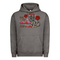 Pigment Tornado my valentine has paws french bulldog Urban Hoodie - RanaPortraitStore