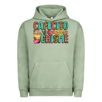 Pigment Oil Green cafecito y chisme Urban Hoodie - Zillion Design Studio
