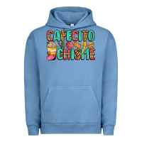 Pigment Pebble Blue cafecito y chisme Urban Hoodie - Zillion Design Studio