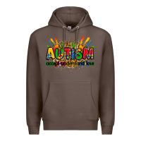 Coffee autism accept understand love Premium Hoodie - Zillion Design Studio