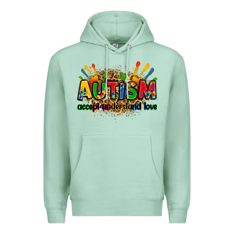 Autism Accept Understand Love Premium Hoodie by Zillion Design Studio | Teevron