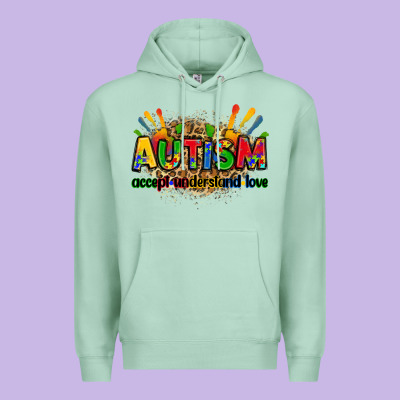Autism Accept Understand Love Premium Hoodie Designed By Zillion Design Studio