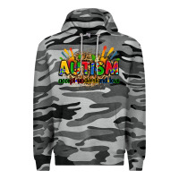 Slate Camo autism accept understand love Premium Hoodie - Zillion Design Studio
